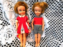 8'' 1963 AUBURN OR BLONDE  PENNY BRITE DOLL,DELUXE READING, OUTFITS  #1658 CHOICE